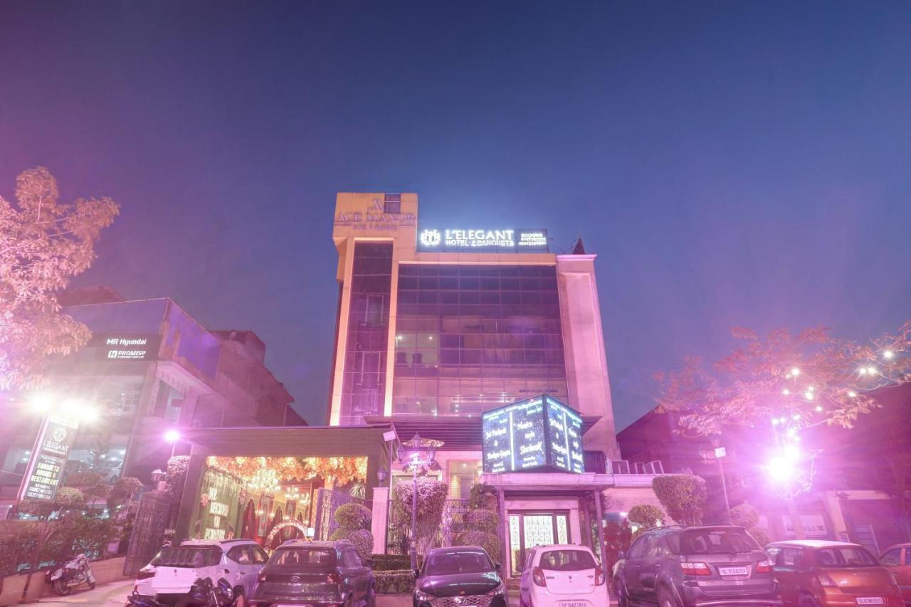 Oyo Townhouse 934 L'Elegant Hotel & Banquetby Ace Manor Ghaziabad Exterior foto